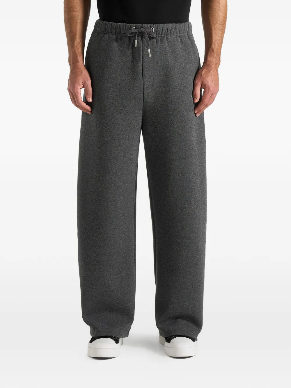 Manière De Voir Taylor drawstring track pants | Grey | Image 1