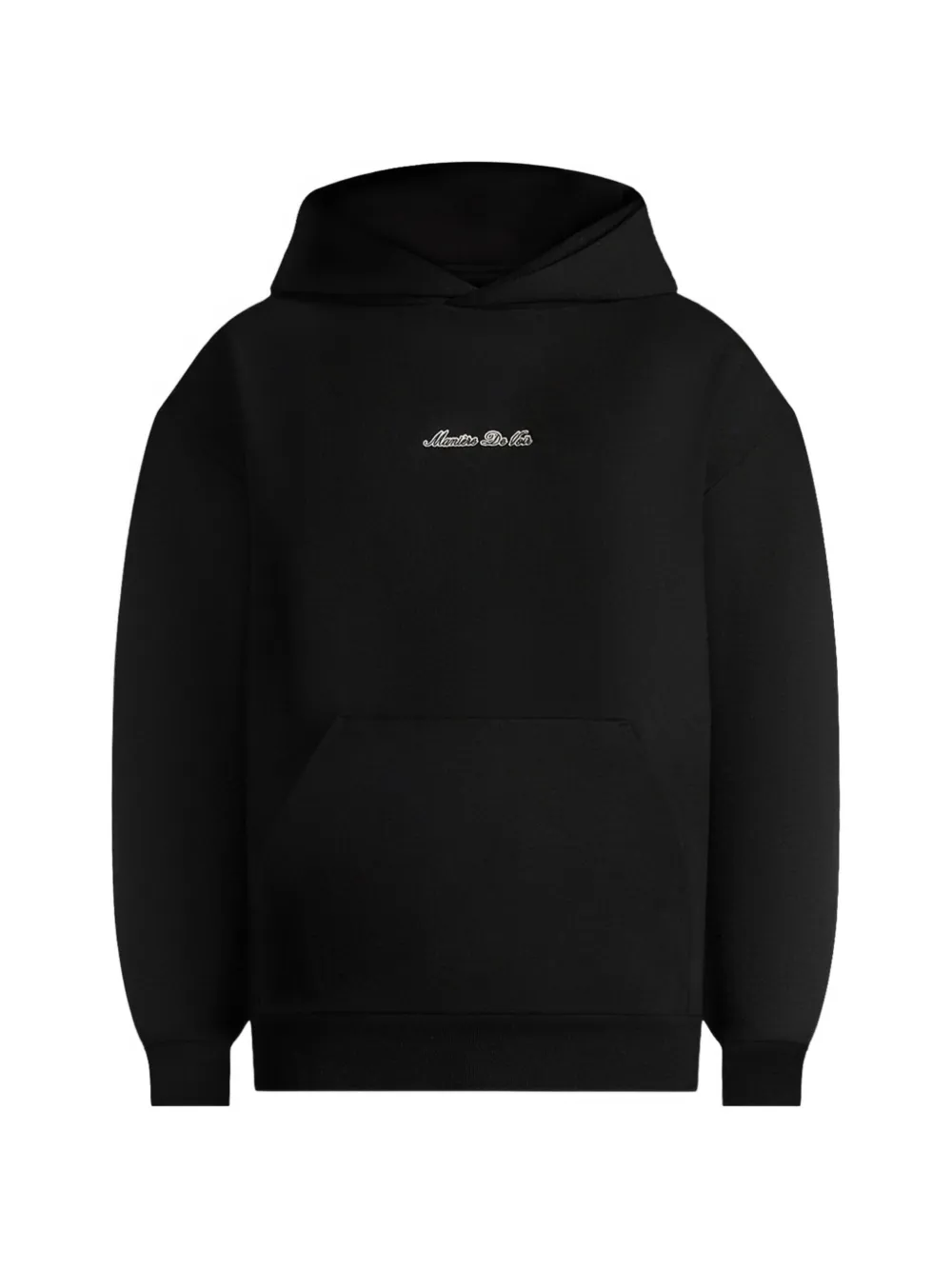 Manière De Voir Ollie kangaroo-pocket hoodie - Nero