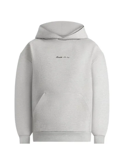 Manière De Voir Ollie hættetrøje med broderet logo og afslappet pasform