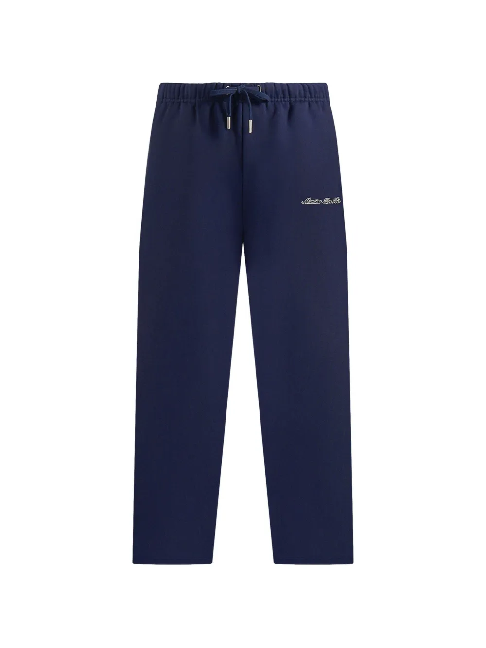 Manière De Voir Taylor logo-embroidered track pants - Blu