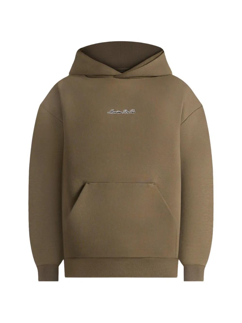 Manière De Voir Ollie kangaroo-pocket hoodie - Verde