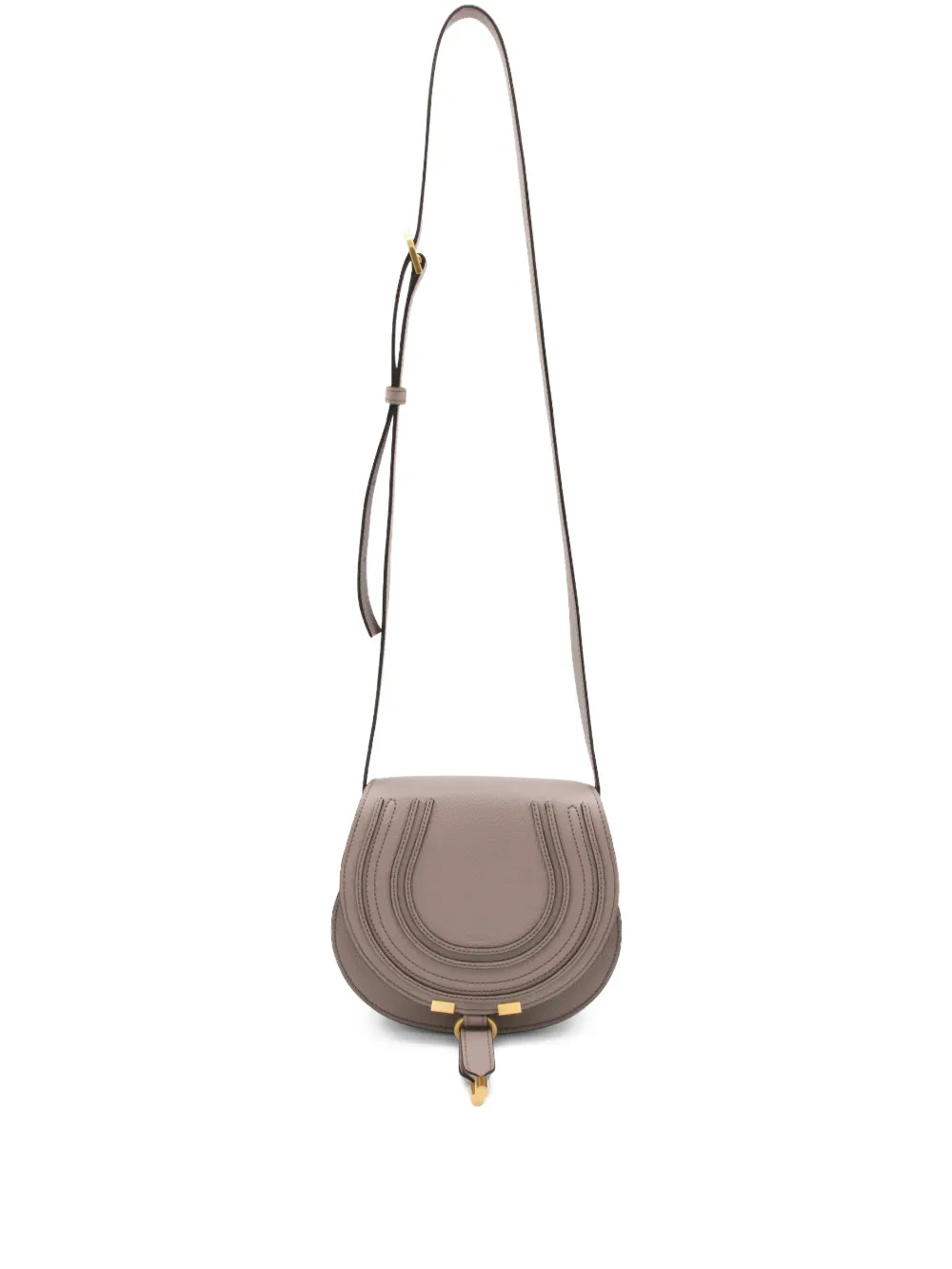 Chloé small Marcie curved cross body bag - Viola