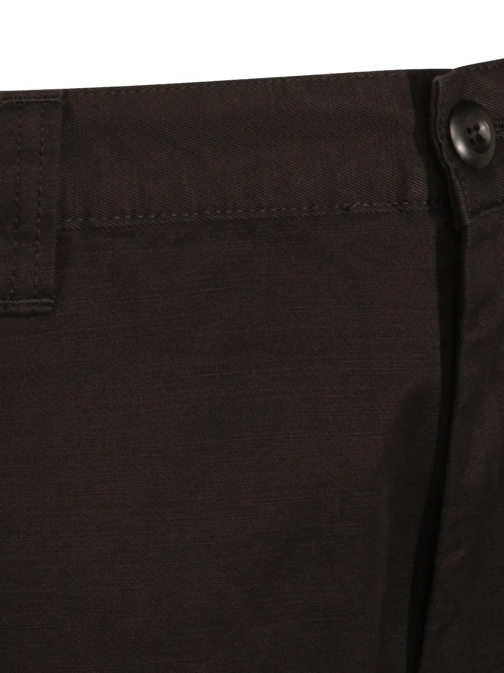 Carhartt WIP Broek met patch en knoop Zwart