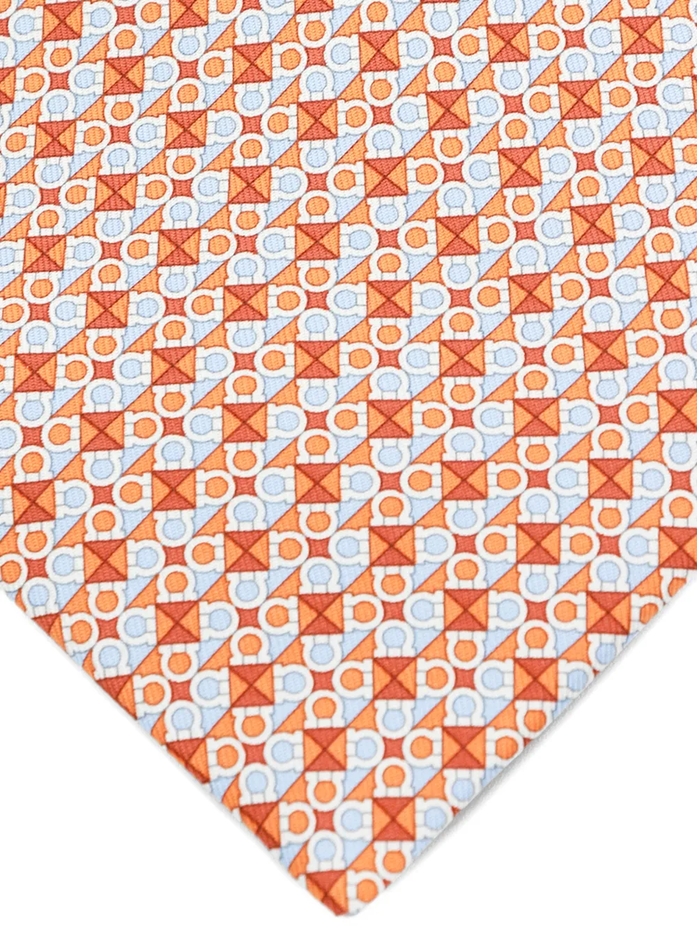 Ferragamo Gancini geometric-pattern tie | Image 2