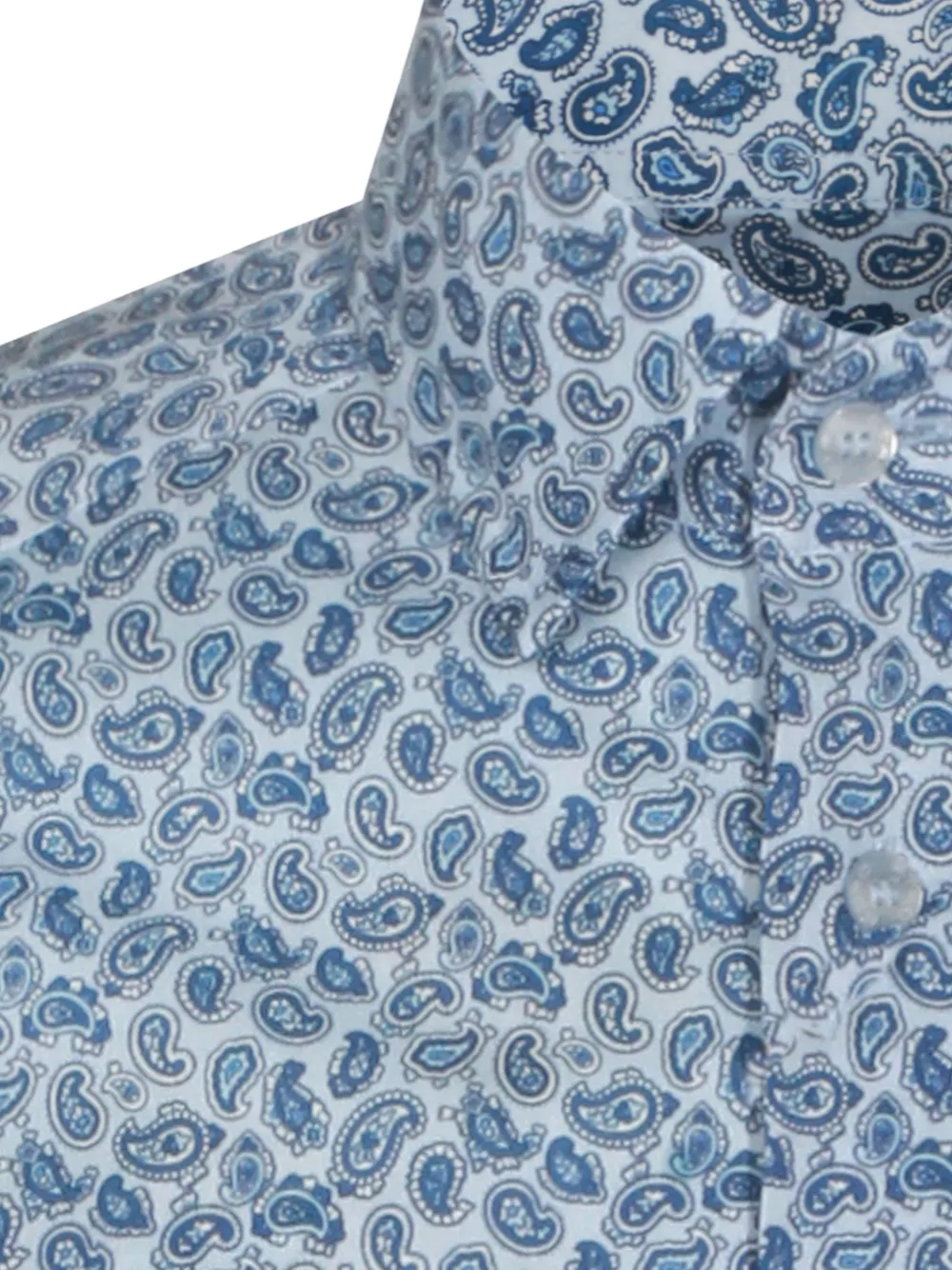 ETRO Overhemd met paisley-print Blauw