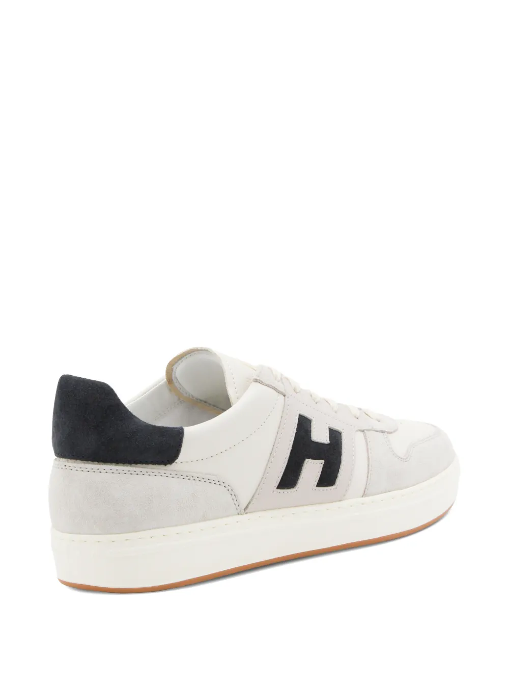 Hogan Grand Central geperforeerde sneakers Beige