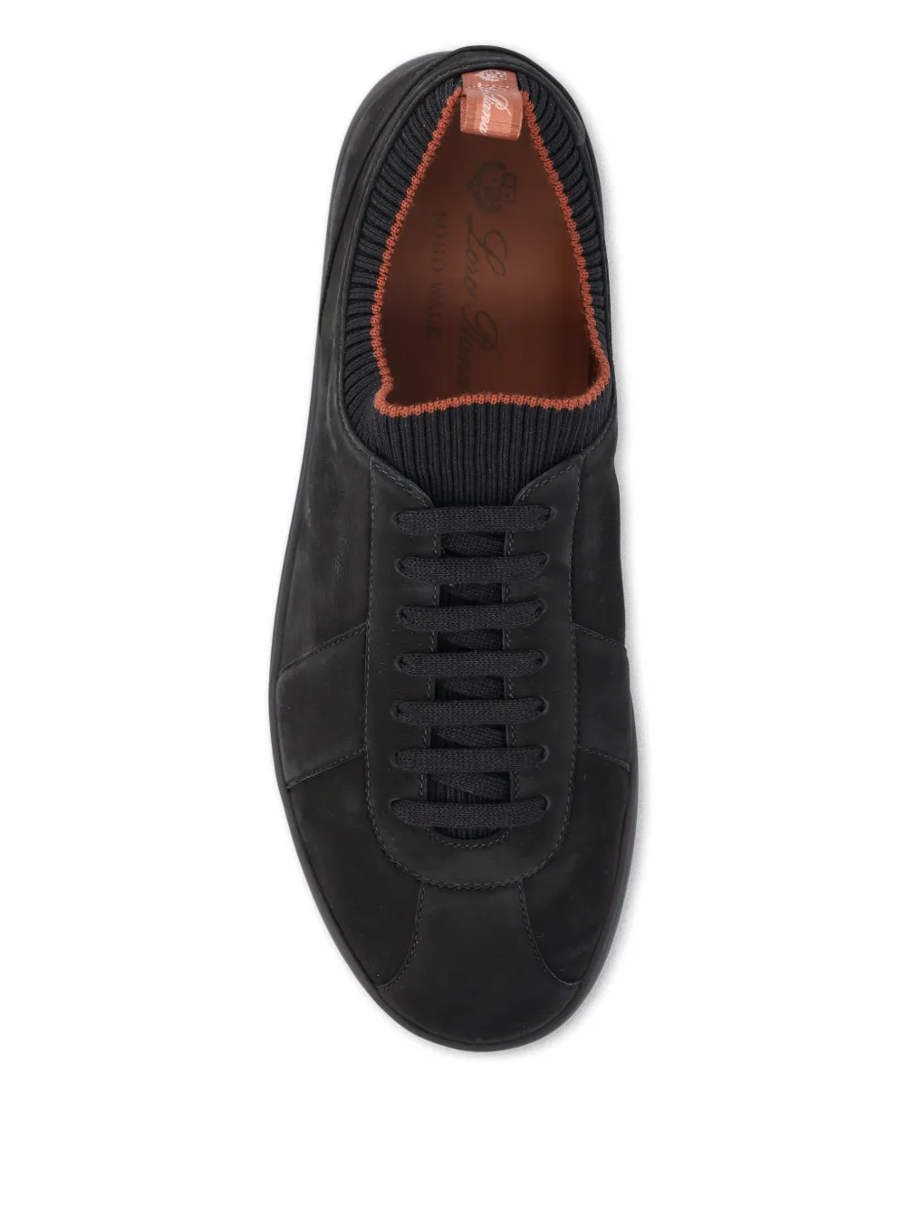 Loro Piana Soho 2.0 Walk leren sneakers Zwart