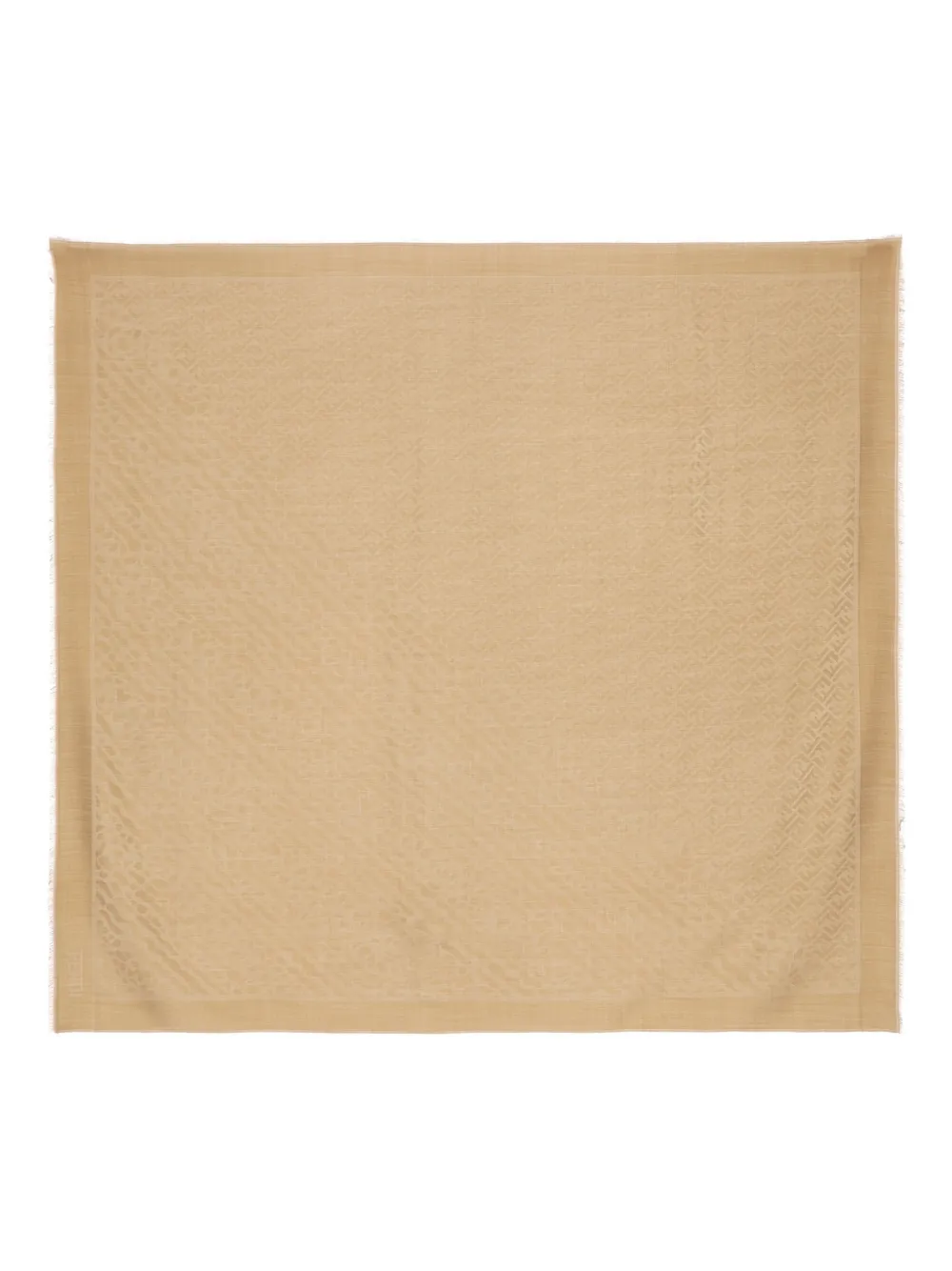 FENDI mascada con motivo FF | marrón | Image 1