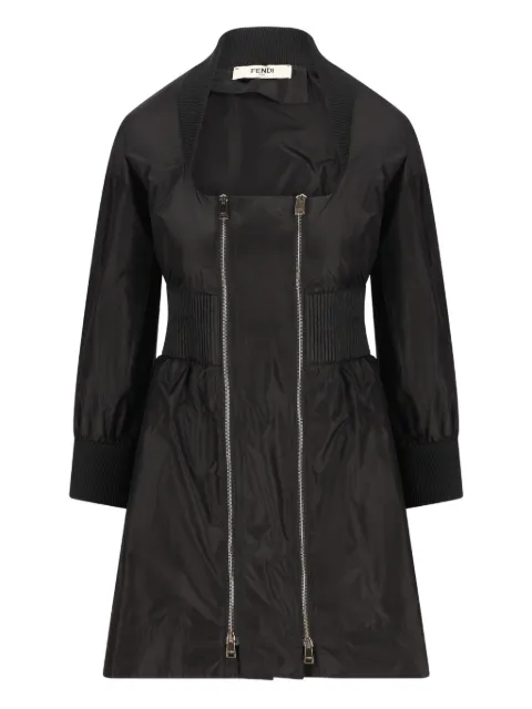 FENDI zip-up mini dress