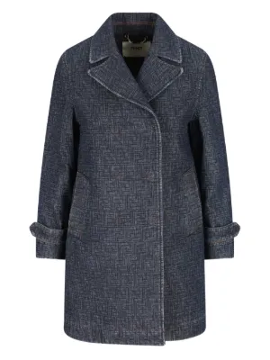 EMPORIO ARMANI グレー ダブルブレストコート 36 Emporio Armani ダブルコート | グレー | FARFETCH JP