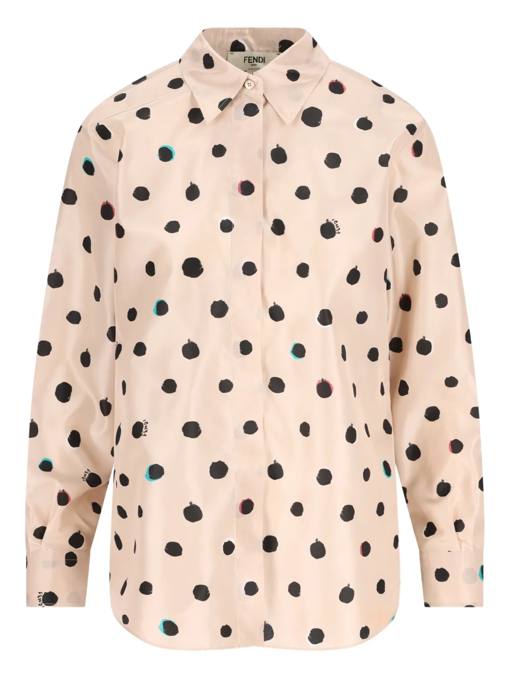 FENDI Camicia Falena Dots - Rosa
