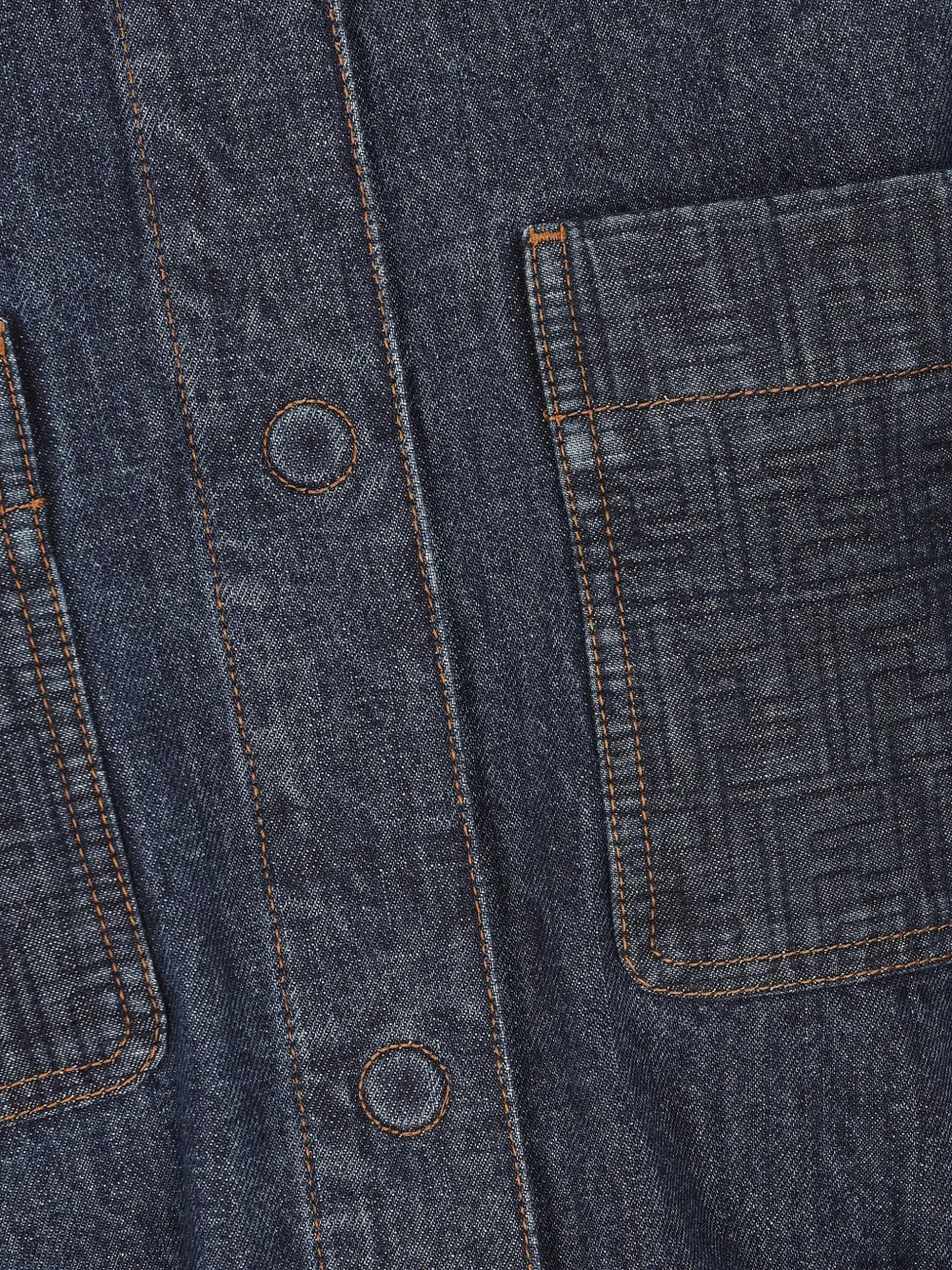  Fendi Quilted Patch-pocket Jacket - Blue 