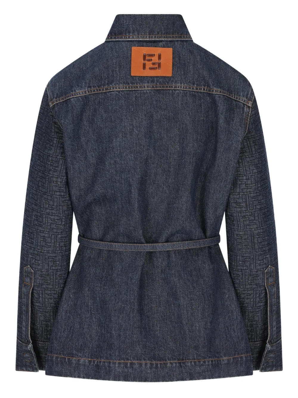 FENDI quilted patch-pocket jacket | Denim Jackets | Image 2