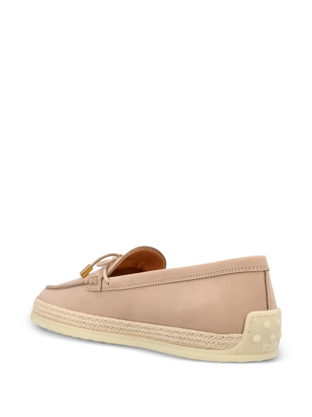 Tod's Loafers met strikdetail Beige