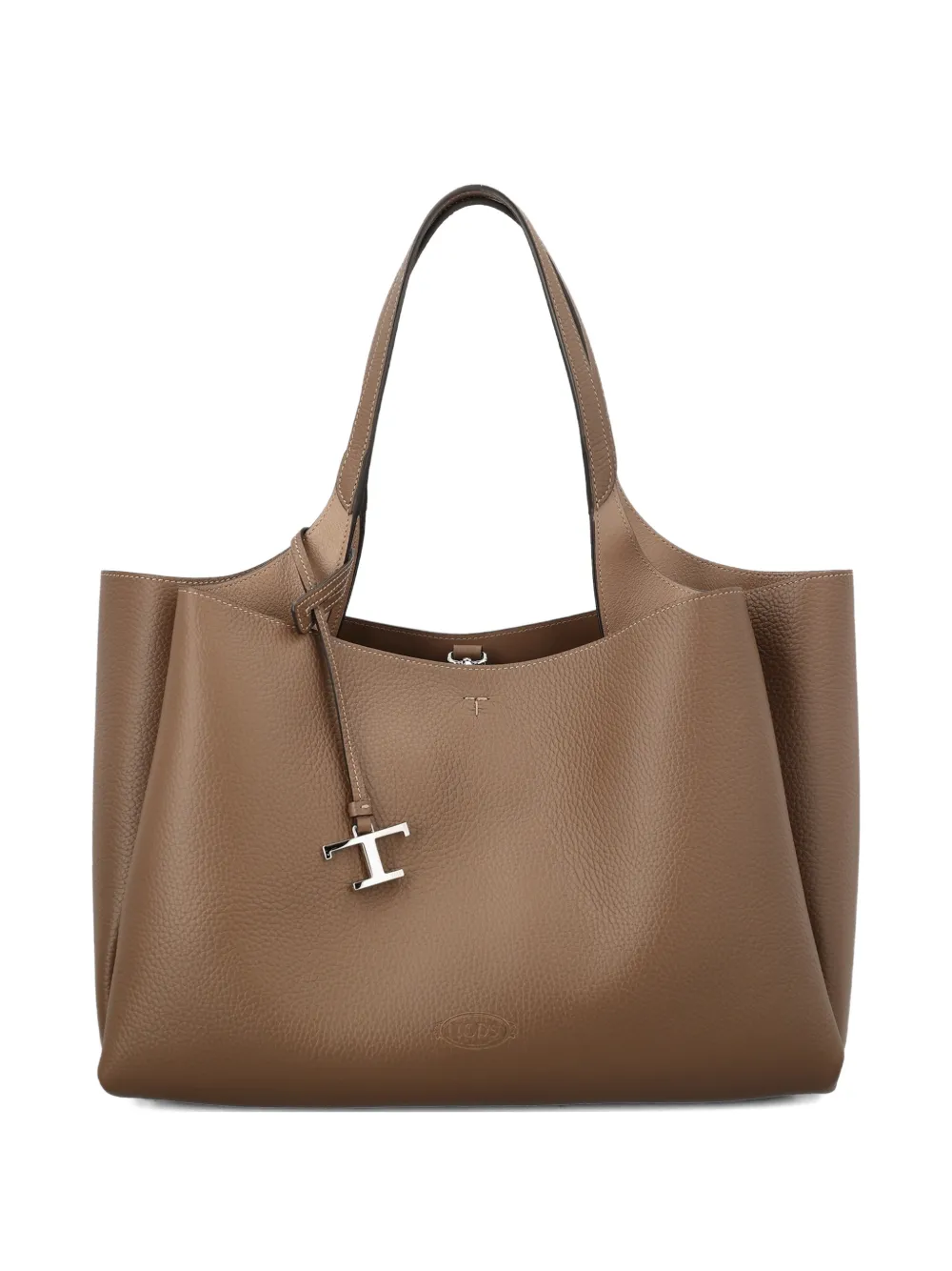 Tod's medium leather tote bag - Marrone