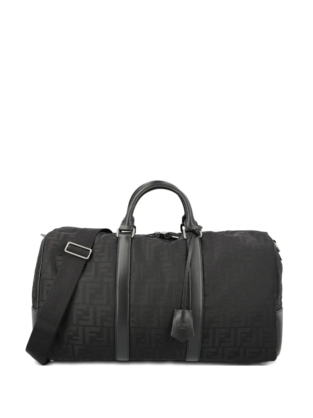 FENDI signature-pattern holdall bag | negro | Image 1