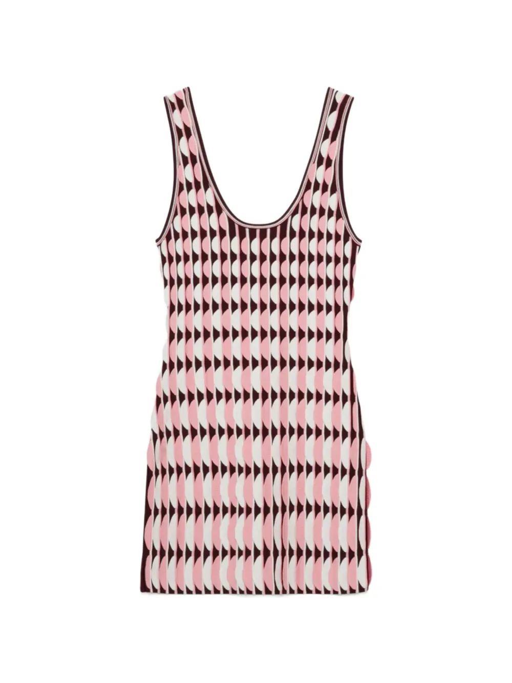 Simkhai Lorien geometric mini dress - Rosa