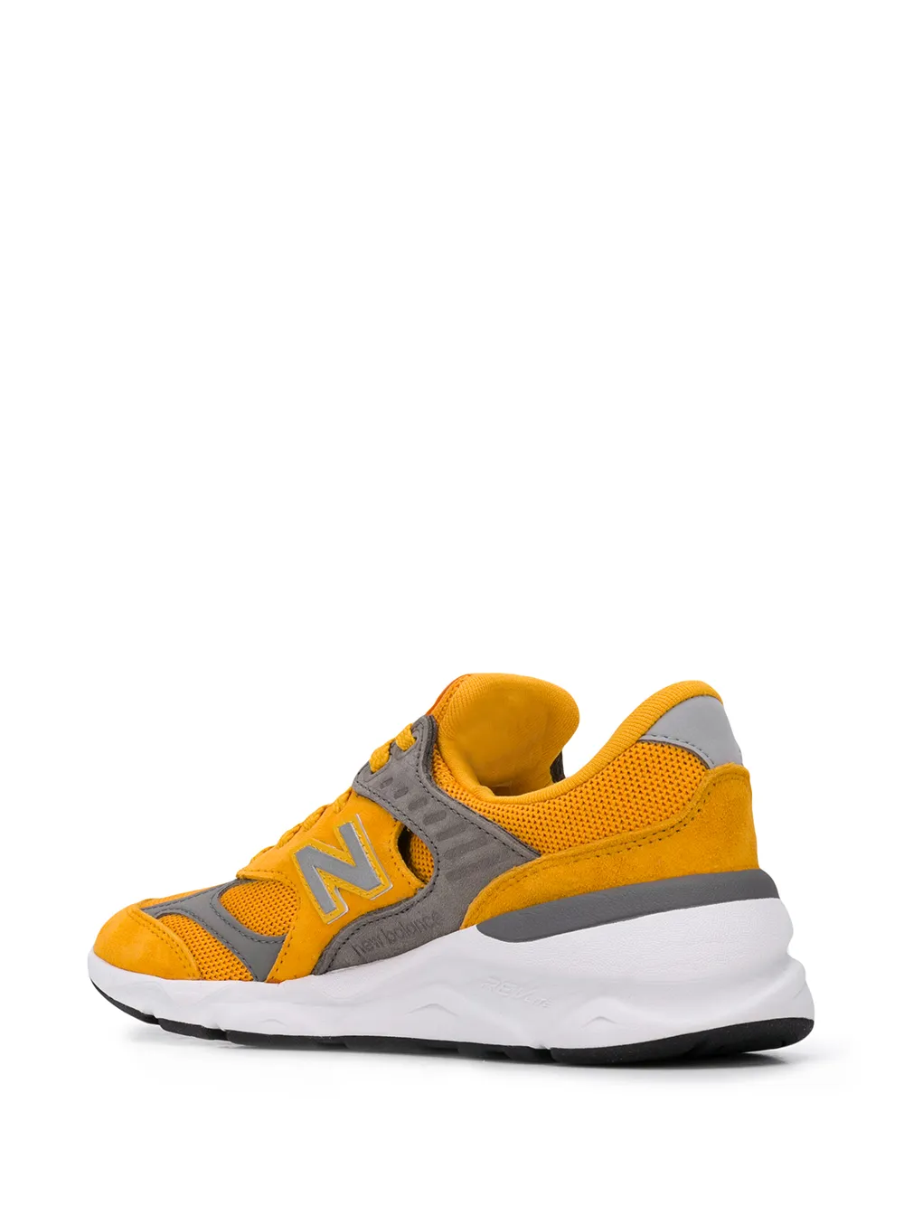 New Balance X-90 gereconstrueerde sneakers Geel