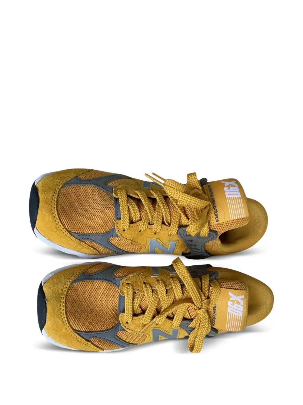 New Balance X-90 gereconstrueerde sneakers Geel