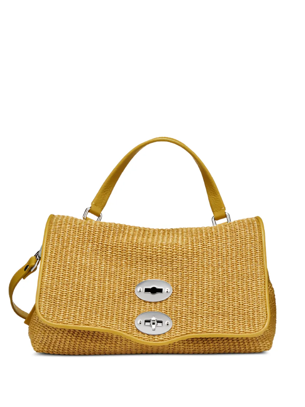 Zanellato small Postina® woven tote bag - Giallo