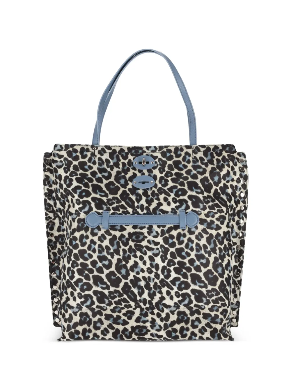 Zanellato A'Spasso animal print tote bag - Toni neutri