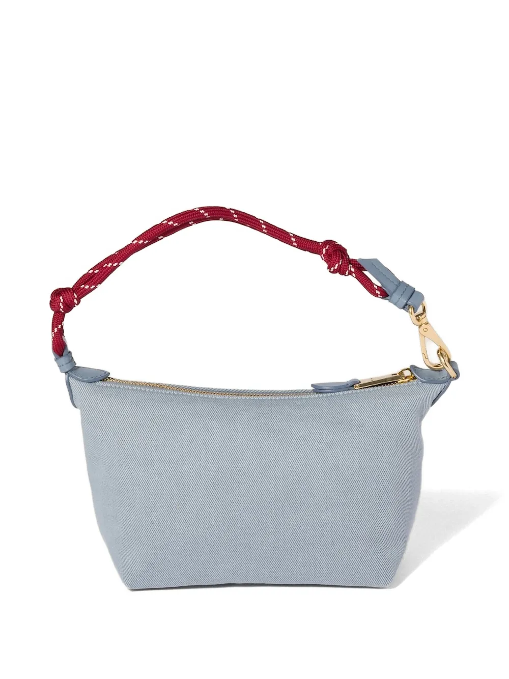 Miu Gabardine buidel Blauw