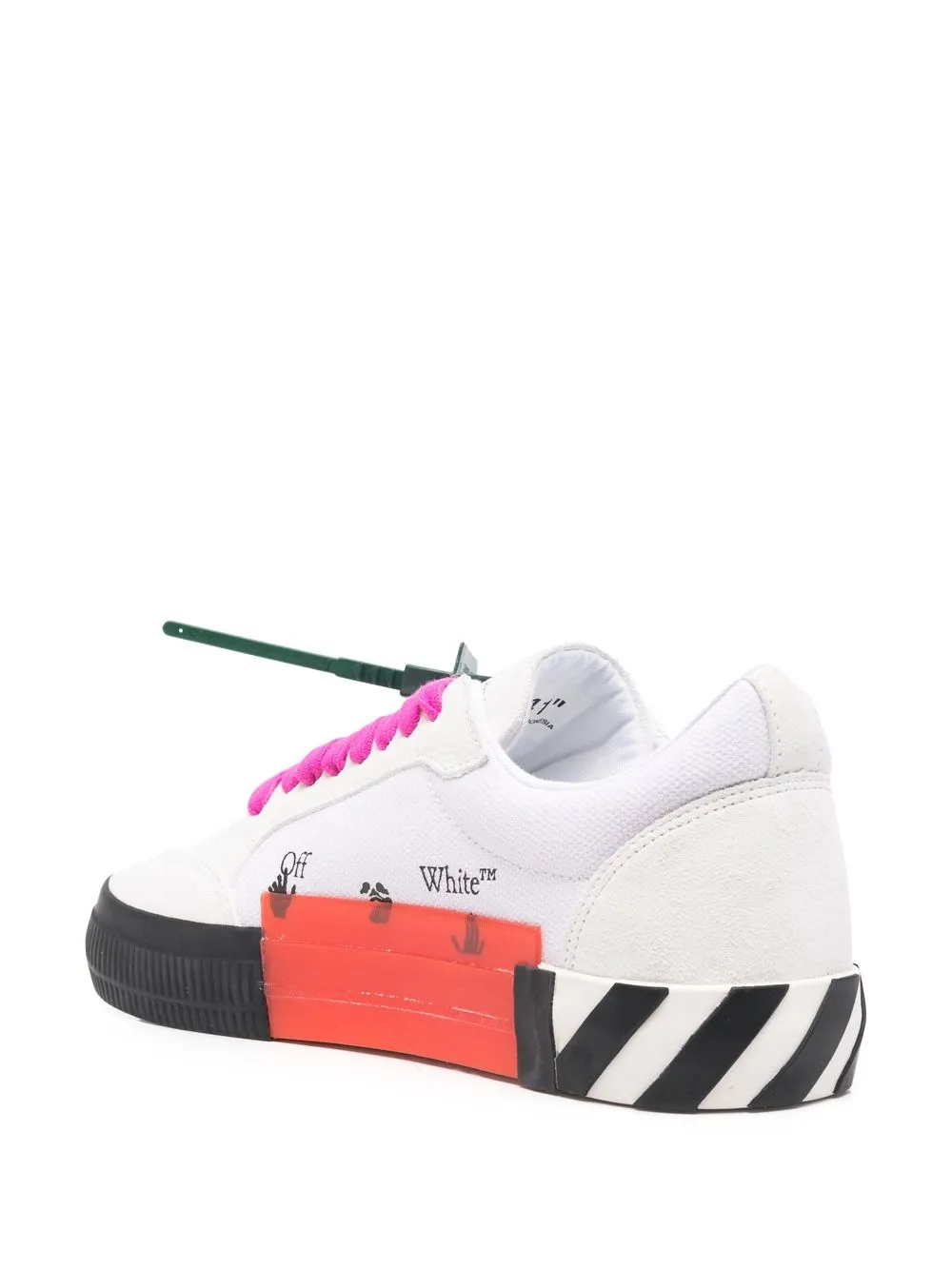 Off-White Vulcanized low-top sneakers Wit