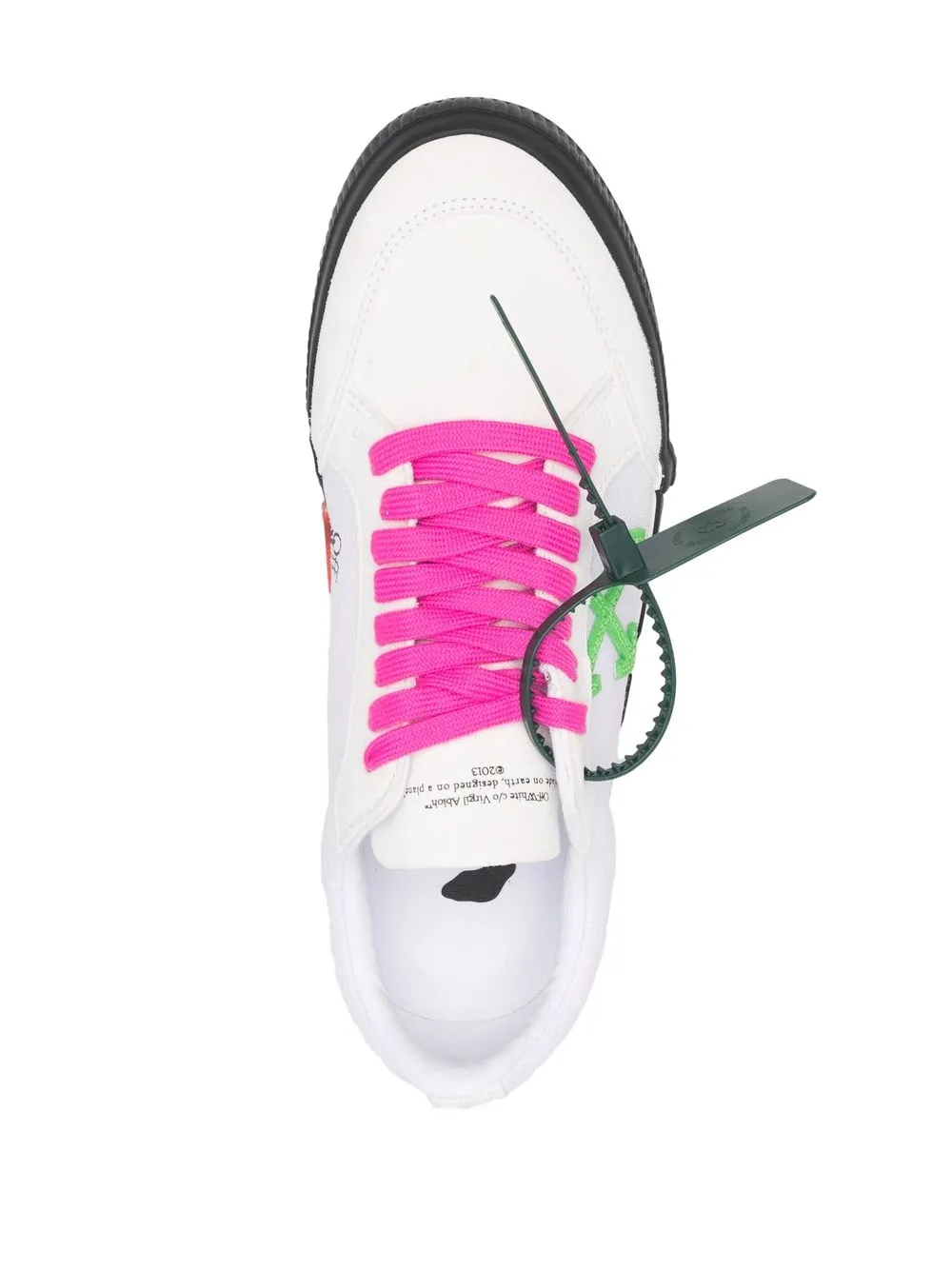 Off-White Vulcanized low-top sneakers Wit