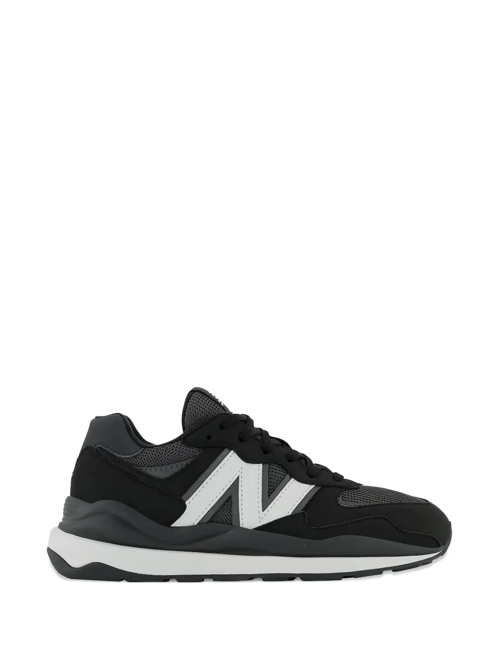 New Balance Kids 57 40 Bungee sneakers met colourblocking Zwart