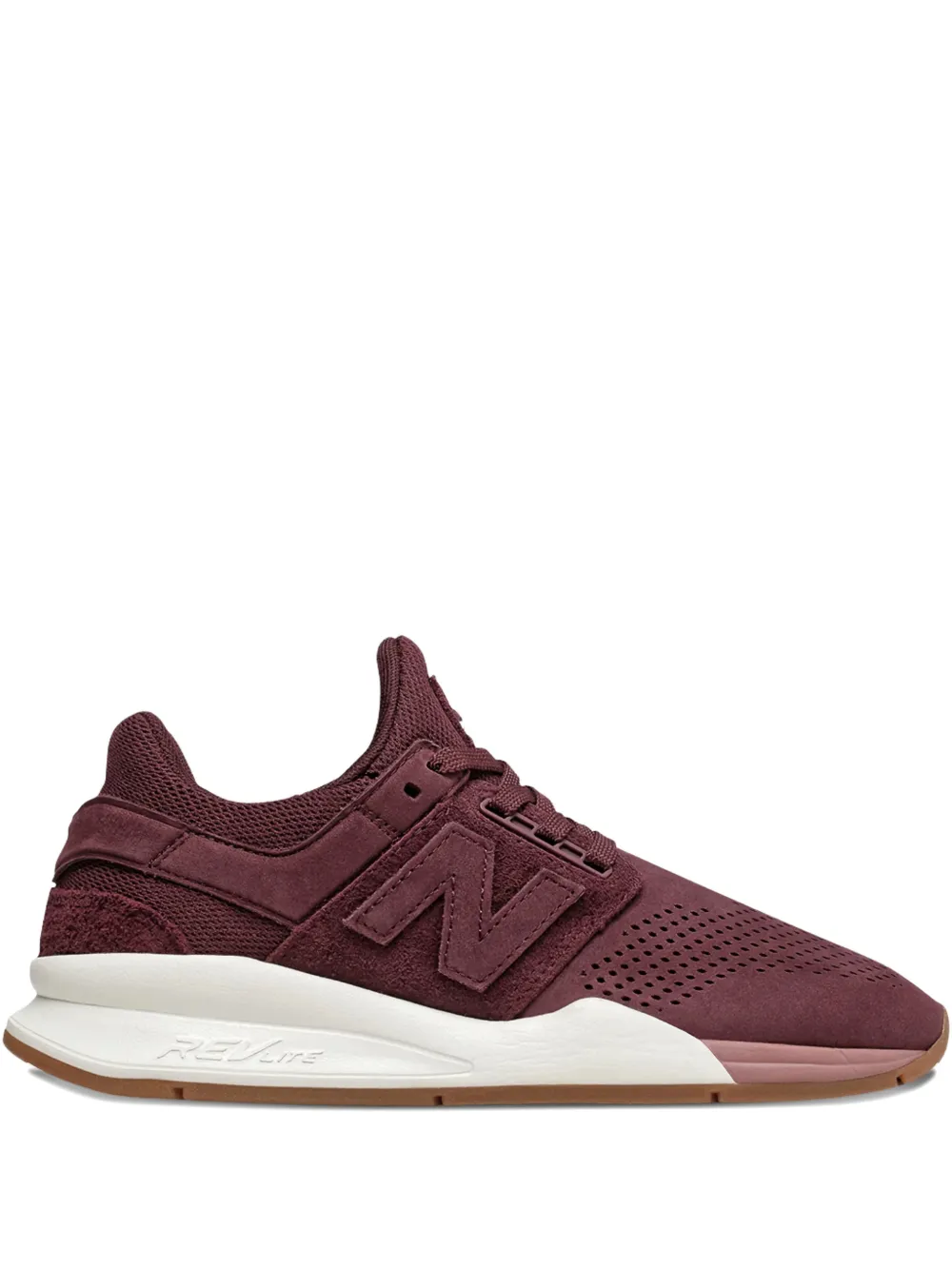 New Balance 247 perforated sneakers Rood