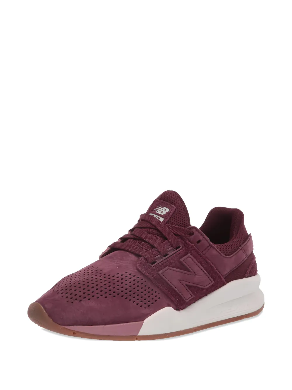 New Balance 247 perforated sneakers Rood