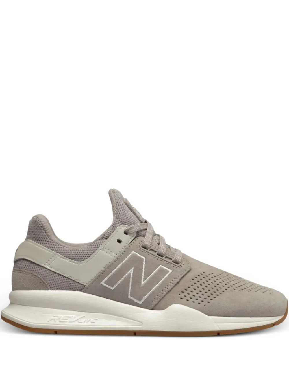 New Balance 247 v2 perforated sneakers - Marrone