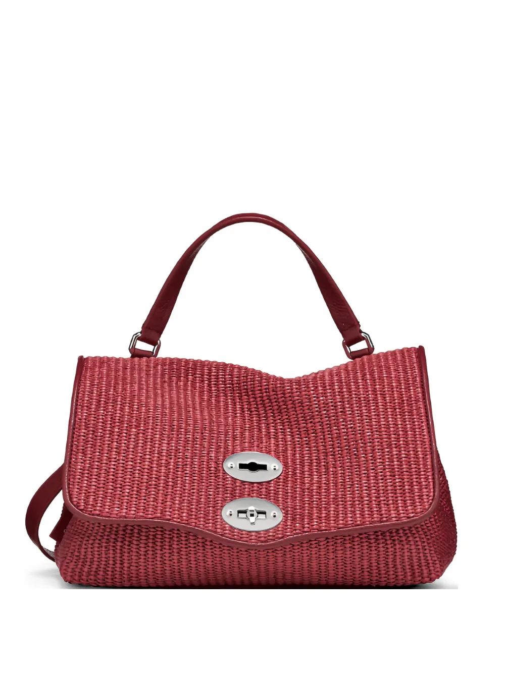 Zanellato small Postina® woven tote bag - Rosso
