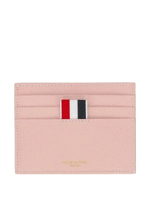 Thom Browne tarjetero de piel granulada