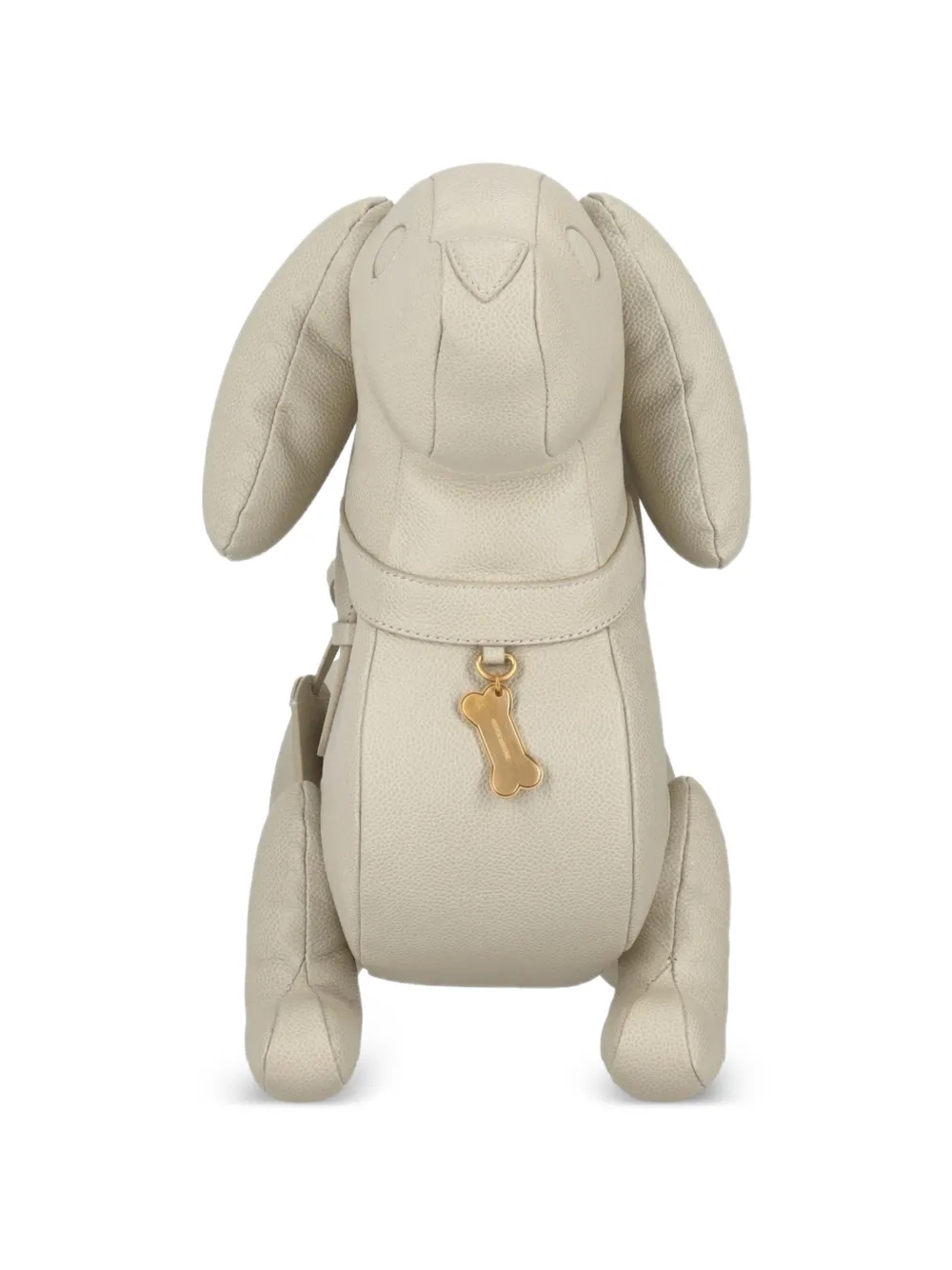 Thom Browne Hector shopper met RWB-streep Beige