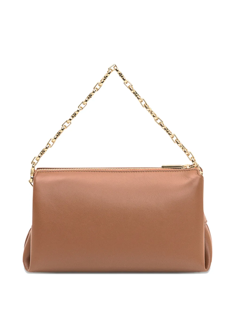  Ferragamo Chain Crossbody Bag - Brown 