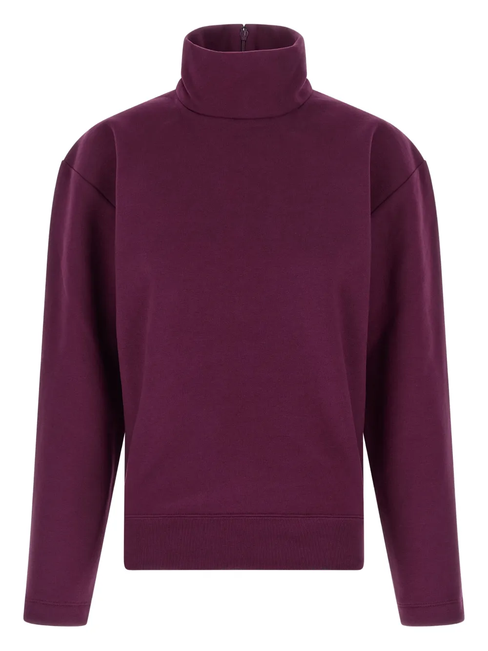 Saint Laurent sudadera capitonada con cuello mao | morado | Image 1