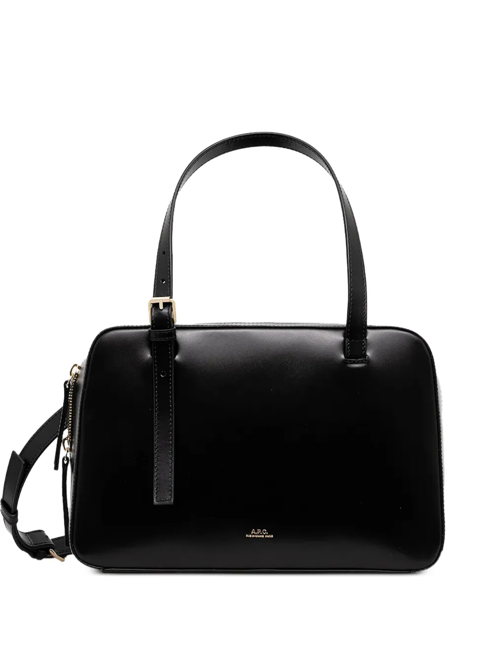 A.P.C. Virginie top-handle shoulder bag | Black | Image 1
