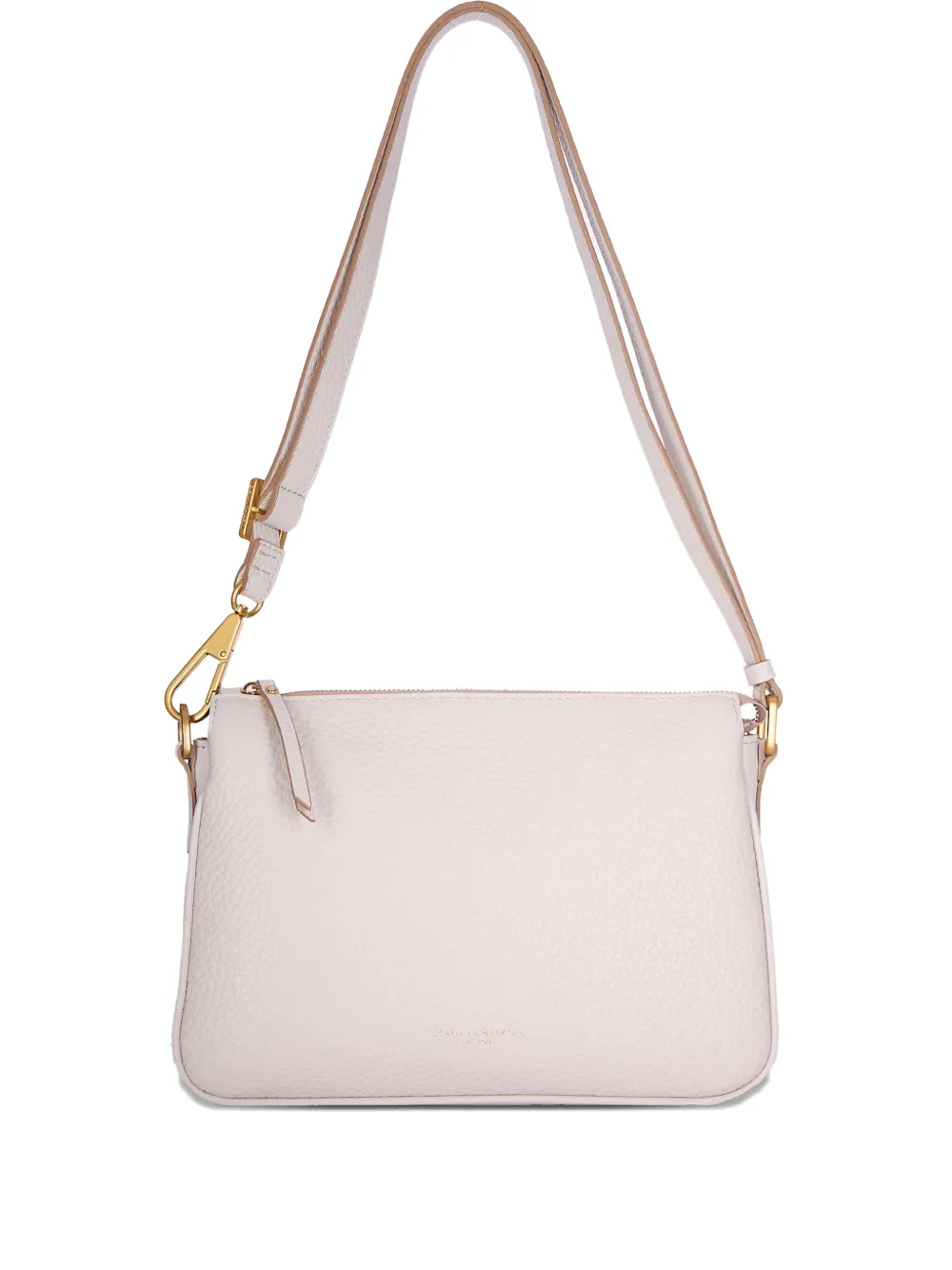 GIANNI CHIARINI textured shoulder bag - Toni neutri