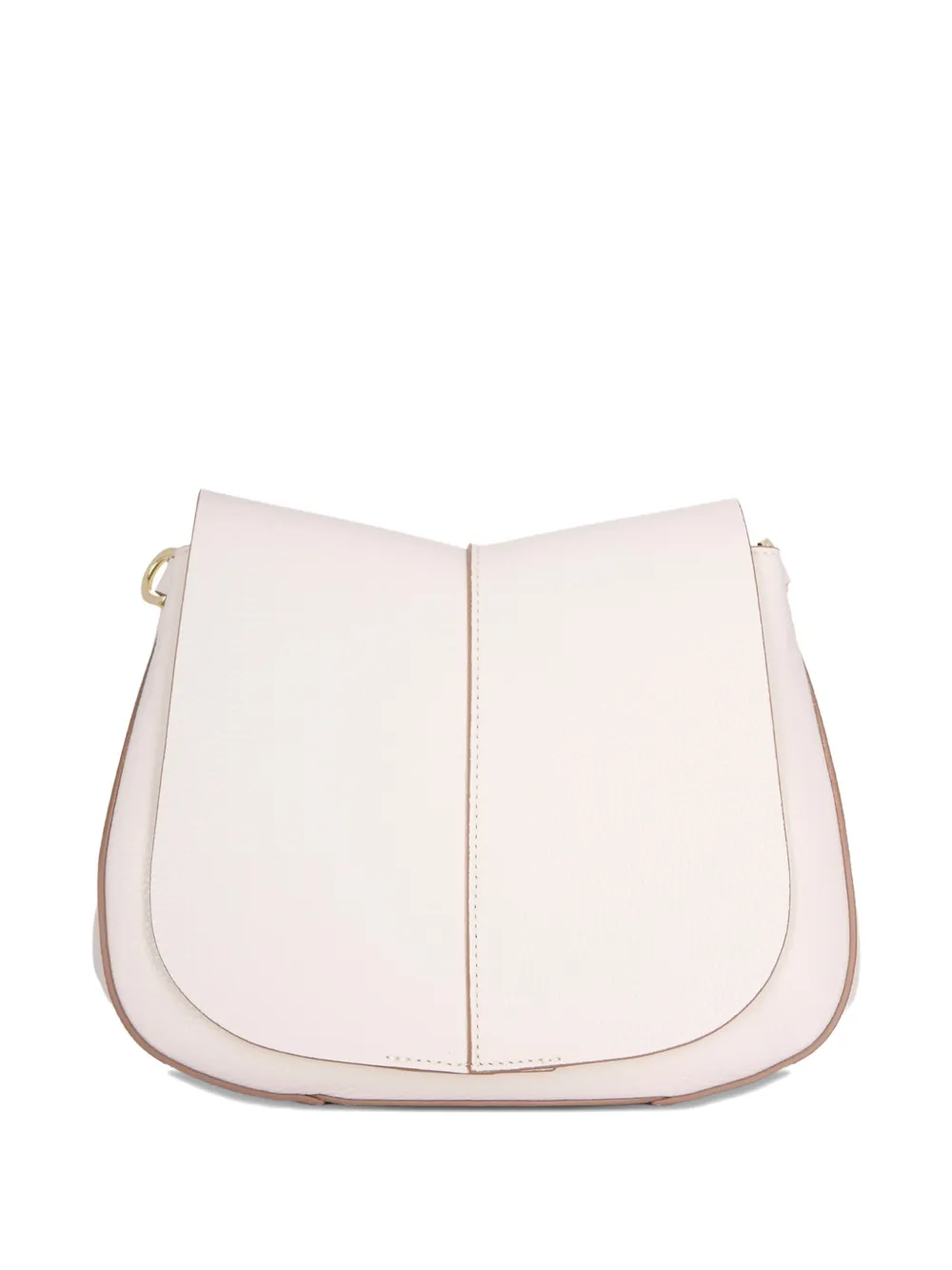 GIANNI CHIARINI curved panelled shoulder bag - Toni neutri