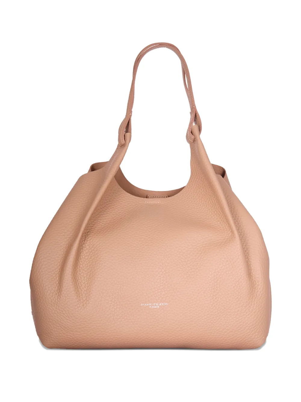 GIANNI CHIARINI leather shoulder bag - Toni neutri