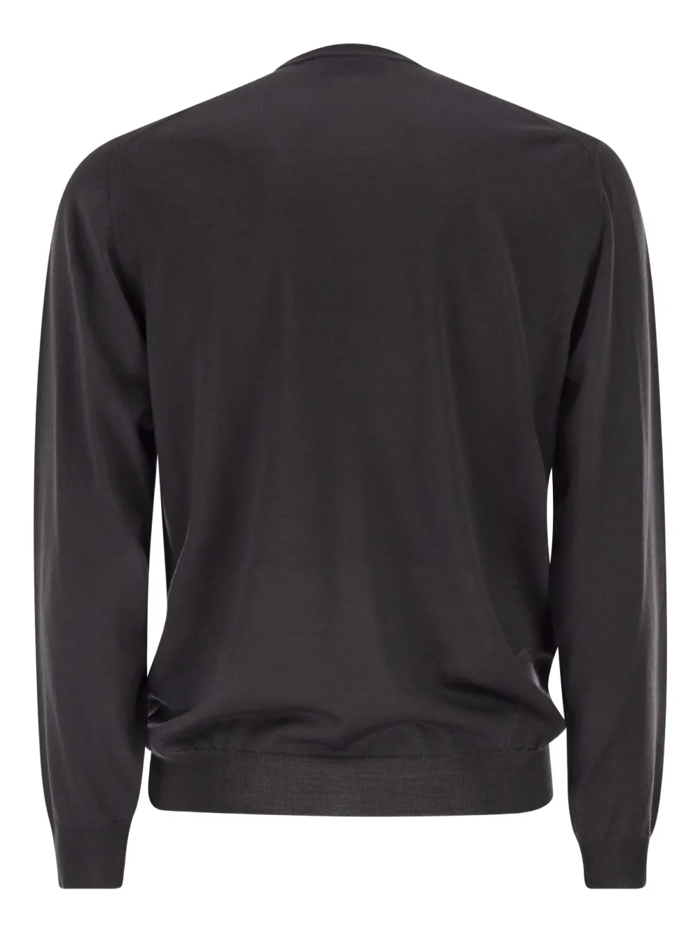 Fedeli Trui met ronde hals - Grijs