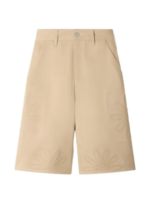 SANDRO cotton bermudas with flower details