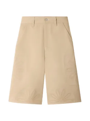 Maje Short Com Pregas e Botões | Neutro | FARFETCH BR
