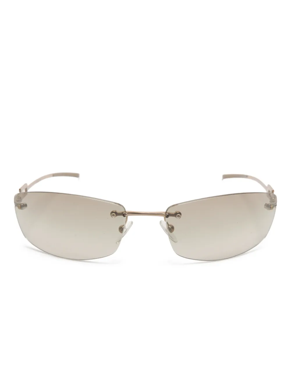 Gucci Pre-Owned 1990-2000s embellished sunglasses - Toni neutri