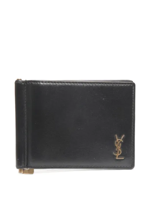 Saint Laurent Pre-Owned  2010-2020s logo clip wallet