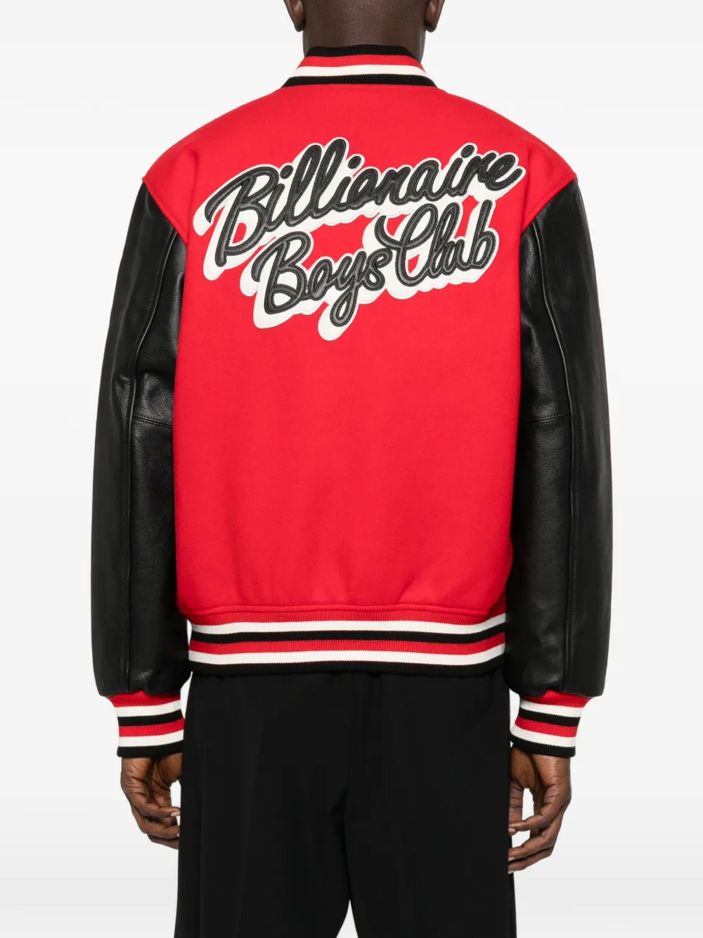 Billionaire Boys Club Bomberjack met ster-applicatie Rood
