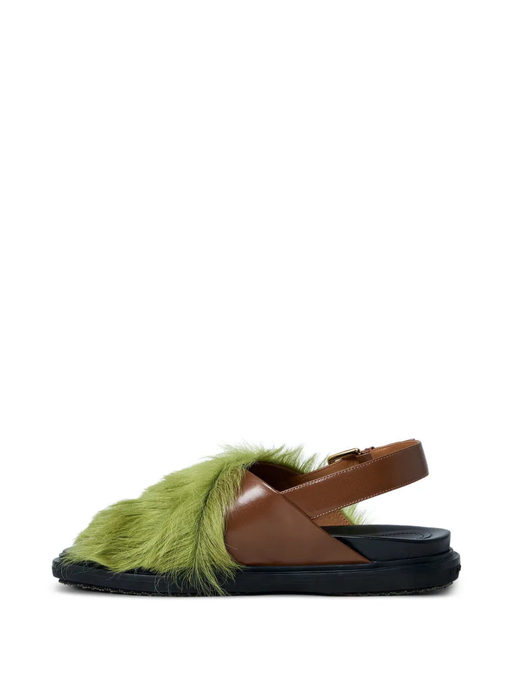 Marni calf-hair sandals | Flat Sandals | Image 2