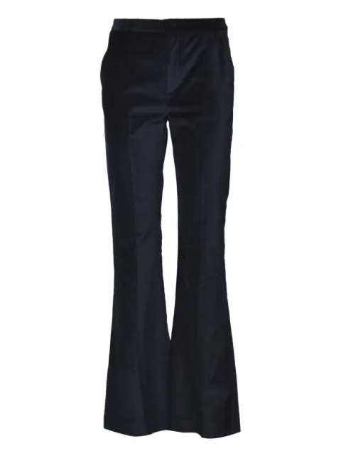 Merci flared pressed-crease trousers