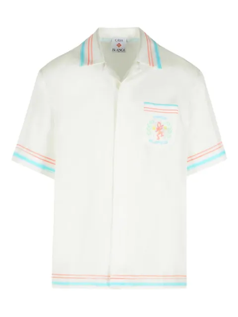 Casablanca Dance Joy camp-collar shirt
